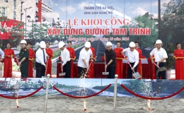 Hà Nội: Khởi công xây dựng đường Tam Trinh
