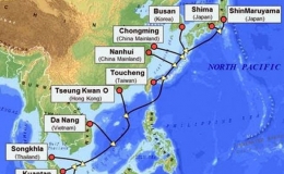 Hoàn tất tuyến cáp ngầm APG chạy qua Việt Nam