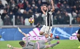 Thắng đậm Palermo 4 – 1, Juventus xây chắc ngôi đầu