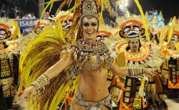 Gần 6 triệu lượt người tham gia lễ hội hóa trang Carnival của Brazil