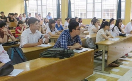 Hôm nay, học sinh Hà Nội làm bài thi thử THPT Quốc gia năm 2017