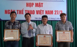 Họp  mặt  kỷ niệm 71 năm Ngày  thể thao  Việt  Nam