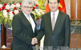 Chủ tịch nước Trần Đại Quang: Việt Nam coi trọng củng cố và phát triển quan hệ với Thụy Sĩ