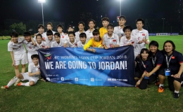 Thắng Myanmar 2-0, đội tuyển nữ VN giành vé tham dự VCK Asian Cup 2018
