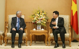 Phó Thủ tướng Phạm Bình Minh tiếp Trưởng đại diện UNDP tại Việt Nam
