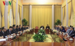 Chủ tịch nước Trần Đại Quang: Việt Nam luôn chào đón các doanh nhân, doanh nghiệp Iran