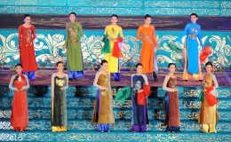 Lần đầu tiên tổ chức lễ hội áo dài trong Festival nghề truyền thống Huế