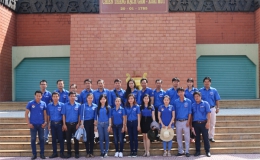 Chi đoàn cơ sở Đài PT TH Trà Vinh và Đài PT TH Tiền Giang giao lưu trao đổi kinh nghiệm hoạt động công tác Đoàn