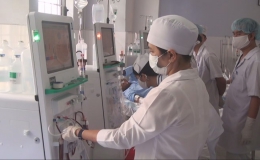 Bệnh viện Đa khoa Cái Bè trang bị 15 máy lọc thận nhân tạo thế hệ mới