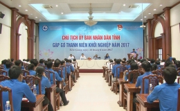 Chủ tịch UBND tỉnh Tiền Giang gặp gỡ thanh niên khởi nghiệp năm 2017