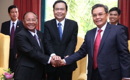 Hội nghị Chủ tịch Mặt trận 3 nước Campuchia – Lào – Việt Nam