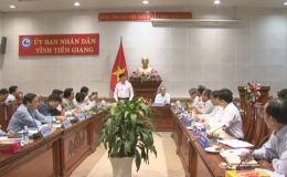 Đoàn công tác Bộ y tế làm việc với tỉnh Tiền Giang