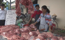 Chợ Gạo mở điểm bán thịt heo bình ổn, giải cứu lượng heo tồn đọng