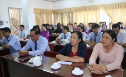 Liên Chi Hội Nhà báo PT-TH Tiền Giang kết nạp hội viên mới năm 2017