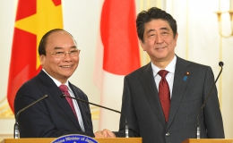 Hai Thủ tướng Việt Nam, Nhật Bản hội đàm