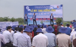 Tiền Giang míttinh hưởng ứng Tuần lễ Biển và Hải đảo năm 2017
