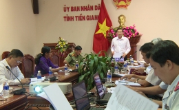 Chủ tịch UBND tỉnh Tiền Giang đối thoại, kết luận với các hội khiếu nại Dự án mở rộng Quốc lộ 1A, Tx. Cai Lậy