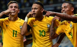 Brazil trở lại ngôi đầu bảng xếp hạng FIFA tháng 8