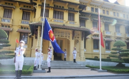 Việt Nam long trọng tổ chức Lễ thượng cờ ASEAN