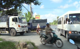 Báo động tình trạng xe né Trạm thu phí tuyến tránh Thị xã Cai Lậy qua huyện lộ 63
