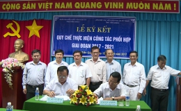 Ký kết quy chế phối hợp giữa Đoàn ĐBQH khóa XIV đơn vị tỉnh Tiền Giang và Liên hiệp các Hội KH-KT tỉnh Tiền Giang