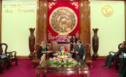 UBND tỉnh Tiền Giang tiếp Tổng lãnh sự Úc tại TP Hồ Chí Minh