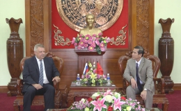 Chủ tịch UBND tỉnh Tiền Giang tiếp Tổng Lãnh sự Liên bang Nga tại Tp. Hồ Chí Minh