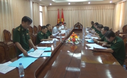Đoàn Giám sát Tỉnh ủy Tiền Giang làm việc với Bộ đội Biên phòng