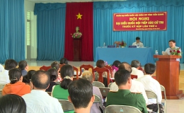 Đại biểu Quốc hội tỉnh Tiền Giang tiếp xúc cử tri
