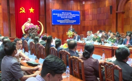 Chủ tịch UBND tỉnh Tiền Giang tiếp đoàn lãnh đạo tỉnh Pursat – Campuchia