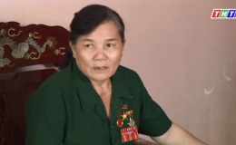 Nữ anh hùng lực lượng vũ trang nhân dân Dương Thị Lệ.