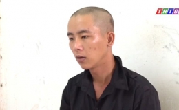 Công An Thị Xã Gò Công bắt giữ đối tượng Lê Văn Trường về hành vi trộm cắp tài sản.