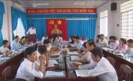 Trung ương MTTQ Việt Nam khảo sát và làm việc với MTTQ huyện Gò Công Đông