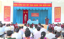 Đoàn Đại biểu Quốc hội tỉnh Tiền Giang tiếp xúc cử tri huyện Cái Bè, Châu Thành và Thị xã Gò Gò Công