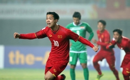 Đội U23 Việt Nam đến Thường Châu chuẩn bị gặp Qatar