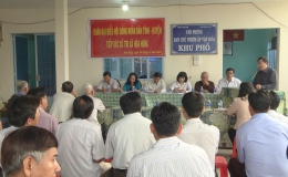 Đại biểu HĐND tỉnh Tiền Giang tiếp xúc cử tri báo cáo kết quả kỳ họp và lắng nghe ý kiến của cử tri