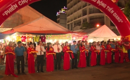 Khai mạc Phiên chợ công nhân chào mừng Đại hội Công đoàn Tiền Giang lần thứ X