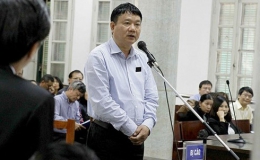 Bị cáo Đinh La Thăng nhận thêm bản án 18 năm tù, bồi thường 600 tỷ