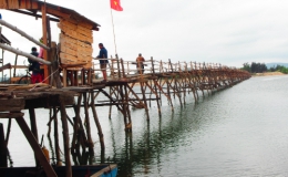 Ông Cọp – cầu gỗ dài nhất Việt Nam