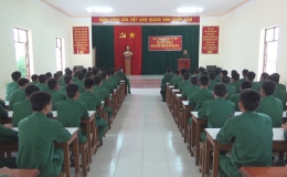 Bộ đội Biên phòng Tiền Giang khai mạc khóa huấn luyện chiến sĩ mới