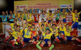 Đồng Tháp vô địch giải U19 quốc gia 2018