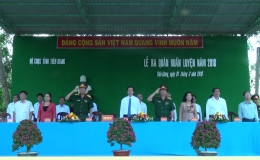 Tiền Giang tổ chức lễ ra quân huấn luyện năm 2018