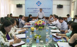 HĐND tỉnh Tiền Giang làm việc với Sở Giáo dục và Đào tạo về  quản lý nước sạch, môi trường trong trường học