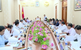 UBND tỉnh Tiền Giang họp thành viên tháng 3/2018