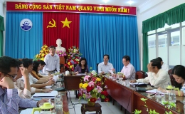 HĐND tỉnh Tiền Giang làm việc với UBND Thị xã Gò Công về công tác quy hoạch và phát triển đô thị