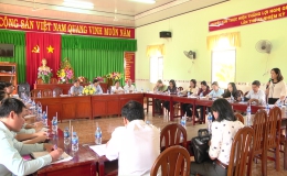 HĐND tỉnh Tiền Giang giám sát an ninh, trật tự xã hội thị trấn Vàm Láng