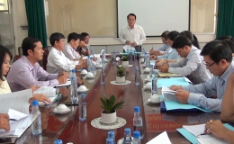 Tổ công tác tỉnh Tiền Giang làm việc với UBND thành phố Mỹ Tho