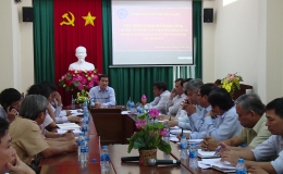 Chủ tịch UBND tỉnh làm việc với Ban Quản lý Dự án Chuyên ngành tỉnh Tiền Giang