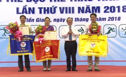 Bế mạc Đại hội thể dục thể thao tỉnh Tiền Giang lần thứ VIII năm 2018