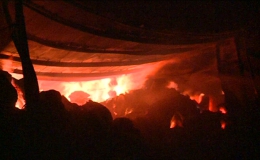 Cháy lớn tại khu công nghiệp Long Giang – Tân Phước